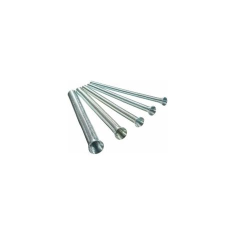 Ensemble de 5 tubes à ressort pour cintrer les tubes en cuivre et en aluminium. Cintreuse à ressort. Cintreuse pour fil PVC. Cintreuse à ressort.