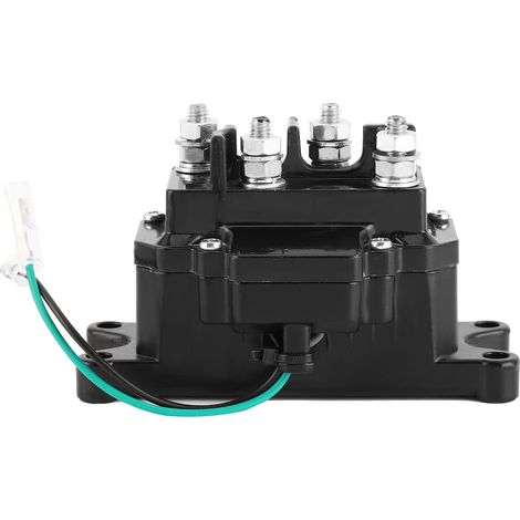 Relais Solénoïde Treuil - 12 V 250 A - Pour Treuils 2000 à 5000 lb - Compatible ATV UTV Jeep 4x4 - Référence OEM 63070 62135 74900 - Unité (1/5)
