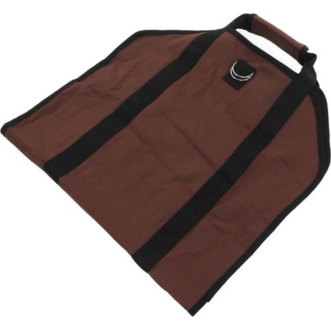 Sac à bûches portable grande capacité en toile Oxford pour le camping, l'intérieur et l'extérieur. (1/5)