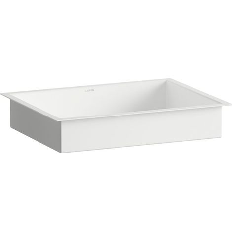 LAUFEN METAPHOR lavabo empotrado desde abajo, rectangular, sin (1/2)