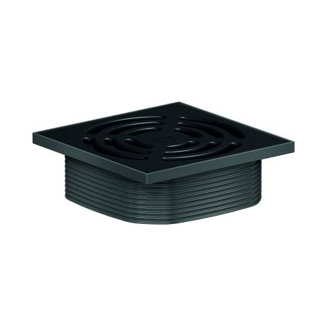 Dallmer 518293 Couvercle DallDrain Pure, noir (1/3)