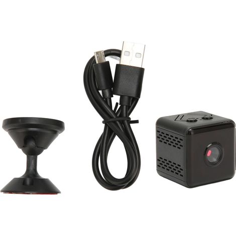 Mini Caméra de Surveillance sans Fil Magnétique, Détection de Mouvement HD pour Sécurité Domestique et Extérieure (1/5)