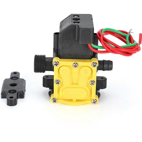 Pompe à diaphragme 12V pour pulvérisateur électrique de jardin et agricole, accessoire de pompe à eau à pression, irrigation et traitement des cultures (1/5)