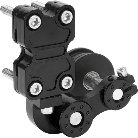 Universeller automatischer Motorradkettenspanner für Offroad-Quads und Motocross-Motorräder, schwarz (1/5)