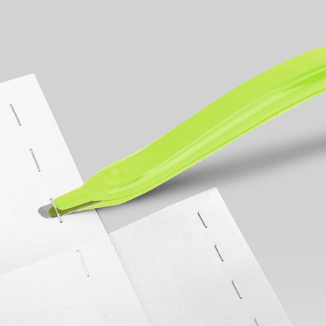 Désenfile-aiguille magnétique portable en forme de stylo, design ergonomique et économe en énergie (Vert) (1/3)