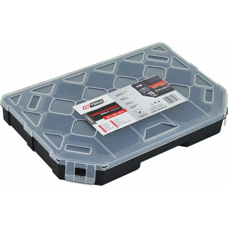Awtools Organizer Pequeño 284 x 195 x 40 mm, organizador compacto ideal para herramientas y accesorios, 1 pieza