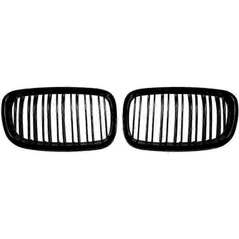 Calandre avant de voiture, grille d'admission d'air, calandre de capot avant à double ligne verticale pour BMW X5 E70 X6 E71 2006-2013 (1/5)