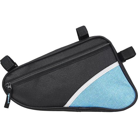 bleu Sacoche Triangle Tanche Pour Vlo Sacoche Cadre, Sacoche Triangle Pour Cadenas De Vlo, Veste De Pluie - Sacoche Pour Cadre De Vlo (1/5)