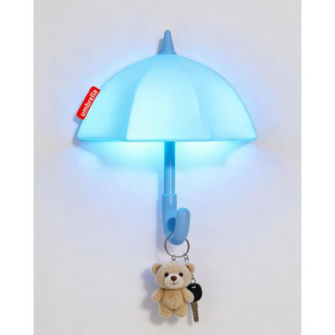 Veilleuse parapluie pour enfants, lampe de chevet magnétique avec contrôle tactile en silicone et extinction automatique programmée, jolie lampe LED portable pour bébé, tout-petit, chambre et porte-cl (1/5)