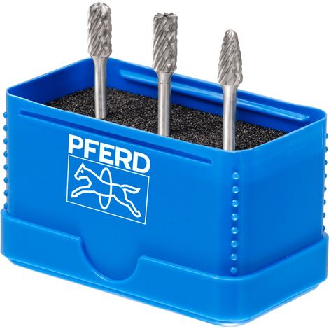 PFERD 21901404 Frässtift-Set Hartmetall Schaftdurchmesser 3 mm 3teilig (1/3)