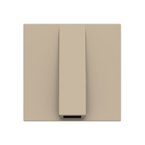 Zenit Sortie De Cable 2 Modules Champagne 2CLA220700N1901 ABB N2207CV