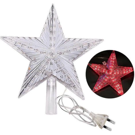 Étoile de Noël lumineuse à cinq branches avec éclairage LED, étanche IP65, économe en énergie (1/5)