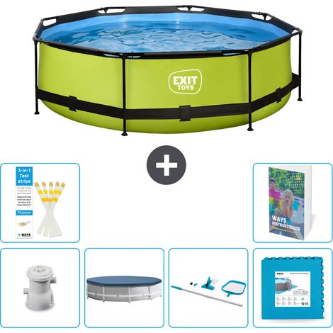 Exit Pool Rund - 300x76 cm - 7-teilig S191