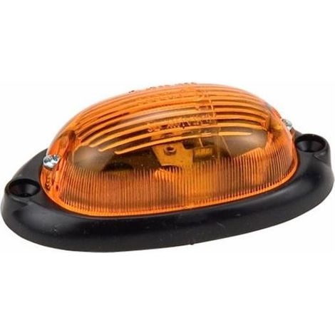 Feu de gabarit latéral 108x57 mm – Entraxe 93 mm – Ampoule 12V 5W BA15S – Homologation ECE pour remorque (1/2)