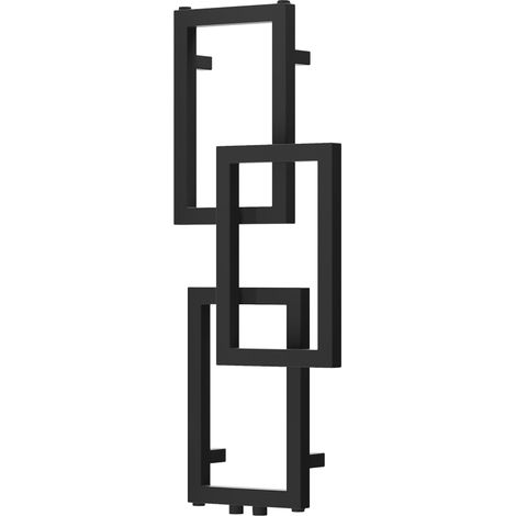 Mexen Grid radiatore da bagno decorativo 870 x 360 mm, 209 W, nero - W215-0870-360-00-70 (1/3)