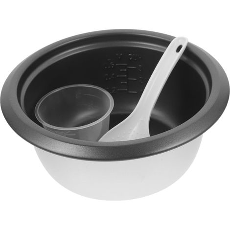 Cuve Intérieure Antiadhésive pour Cuiseur à Riz 1,8L Marmite de Remplacement en Aluminium Échelle Adaptée Maison Hôtel Dortoir Accessoire Cuisinière Électrique (1/5)