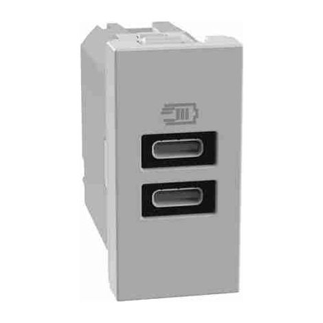Chargeur USB BTIJG4191CC avec deux ports Type-C - 15 W