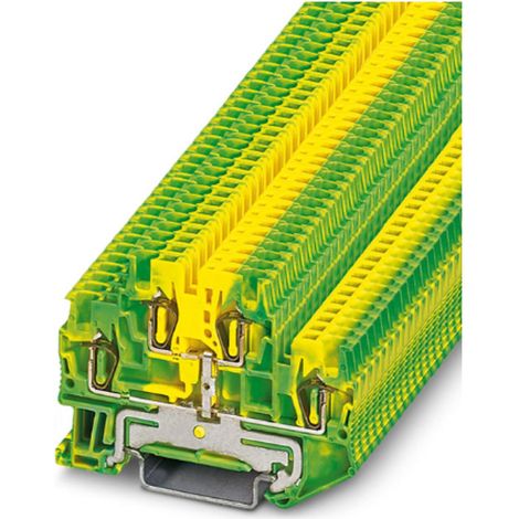 Phoenix contact sttb 1,5-pe morsetto a molla a due piani per conduttori di terra 3036013 (1/3)