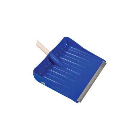 PALA IN POLIPROPILENE PER NEVE E GRANAGLIE BLU CON PROFILO ALLUMINIO- - cm.45x38h, gr.1020 - 4 pezzi
