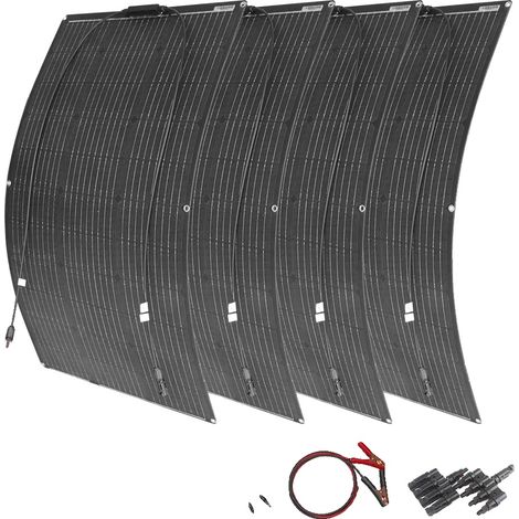 Panneau Solaire, Flexible et Étanche, Haute Efficacité, kit solaire 400w (1/2)