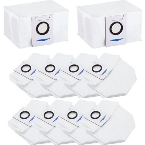10er-Pack Staubsaugerbeutel-Zubehör für Deebot X1 Omni / X1 e Omni / T20 Omni, Ersatz-Staubbeutel für Staubsauger (1/4)