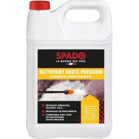 - Nettoyant haute pression - Dégraisse en profondeur - Action surpuissante - 5L - Fabriqué en France (1/5)