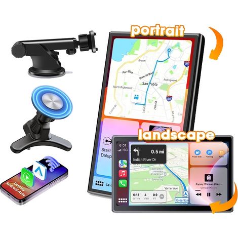 Lettore multimediale per auto, dimensioni del display, controllo vocale, compatibile con Ford Focus 2 3 Mk2 Mk3 2004-2011, T371 (1/2)