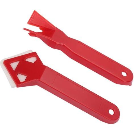 2pcs Outils de Calfeutrage Kit en Siliconcone Dissolvant de Scellant en Verre Ciment de Ciment de Calfeutrage (1/4)