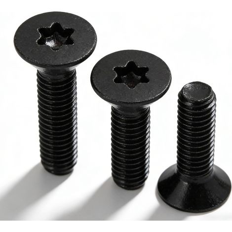 20 Pièces Vis à Tête Fraisée Torx en Acier Inoxydable A2 V2A M3 x 6mm Vis Mécaniques Inox Filetage Complet Pour L'équipement de Machine et Meubles (1/5)