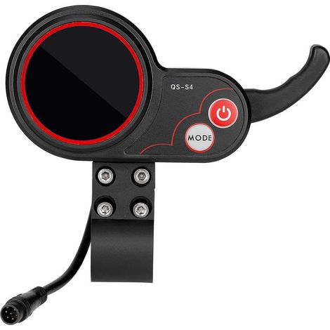 QS-S4 6-pin 48V-60V ZERO grace10 display monitor for scooter (1/5)
