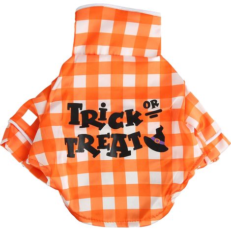 Robe pour chien à carreaux tendance, mignonne et confortable, idéale pour Noël, Halloween ou au quotidien. Taille S. (1/5)