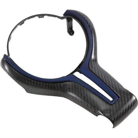 Lenkradbezug aus Kohlefaser für F30 F10 F18 F20 F25 Blau