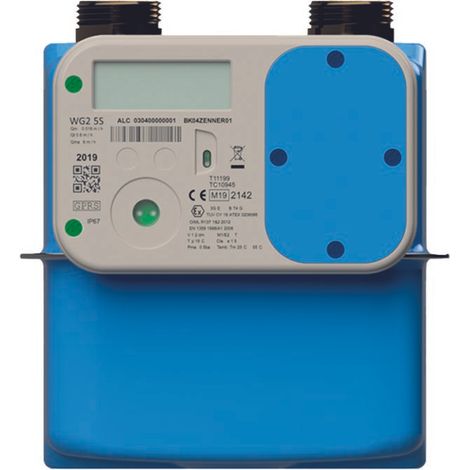 Contatore gas fiscale elettronico G16 – 2" FF – Interasse 280 mm – Portata 0,16 ÷ 25 m³/h