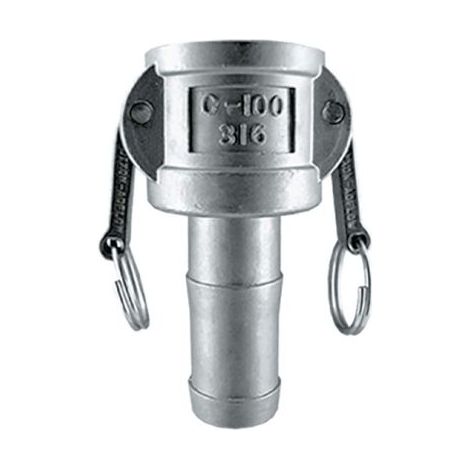 Raccord rapide pneumatique, Filetage vers Femelle 1pouce ISO 228 Classe A en Résine de polypropylène ( Prix pour Sachet de 5 )