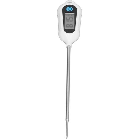 Thermomètre à sonde en acier inoxydable, haute précision, mesure numérique de la température de cuisson (1/5)
