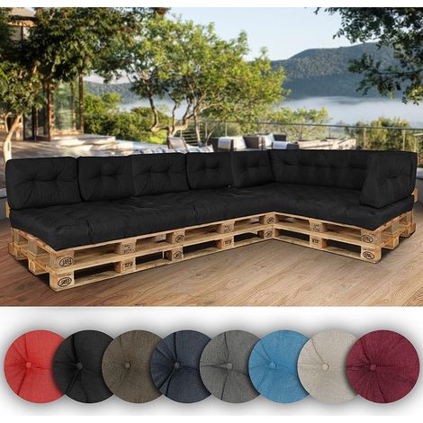 Cuscino per pallet Cuscino per pallet Cuscino per pallet Supporto per pallet biancheria di lino Cuscino per seduta Imbottitura per pallet Divano per pallet Cuscino per pallet Supporto per seduta ester
