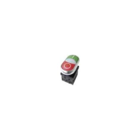Eaton Doppeldrucktaster X1/X0/K11/230-W M22-DDL-GR216509 (1/4)