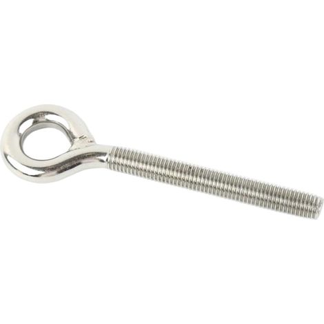2 crochets à vis, M4, M5, inox 304, avec écrou, pour plafond (1/5)