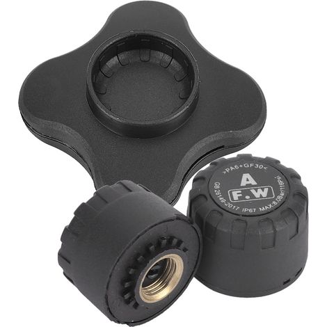 Lot de 2 Capteurs TPMS Bluetooth Moto Pression Pneus Exterieur IP67 Etanche (1/5)