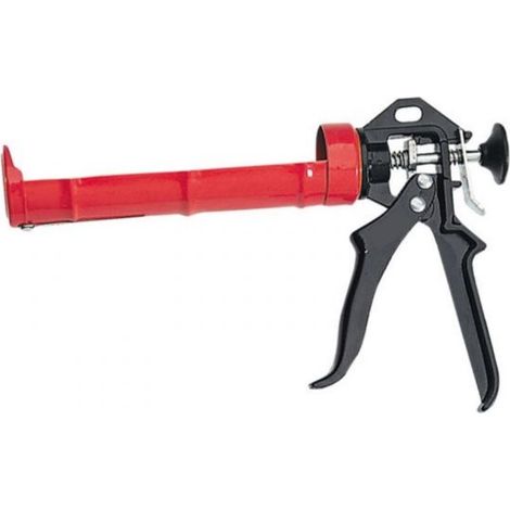PISTOLA PER SILICONE PROFESSIONALE ALLUMINIO-ACCIAIO