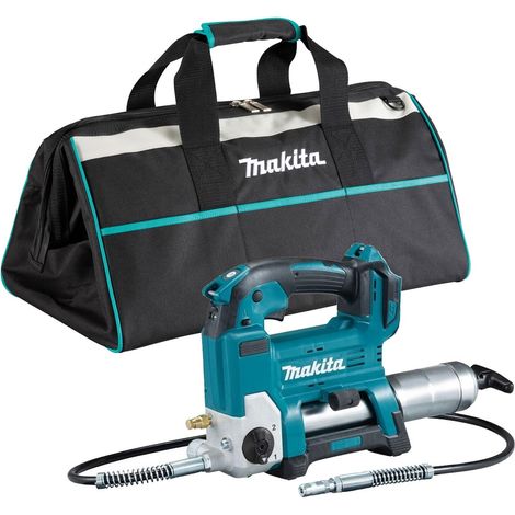 Makita DGP180Z 18v LXT Cordless Grease Gun Variable Speed Bare + Carry Bag (1/5)