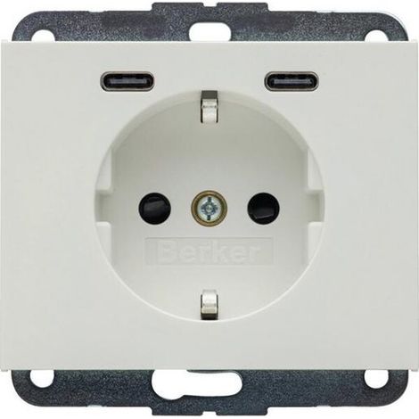 Berker K.1 SSD M.2F.USB-C 20W PWS (48157009)