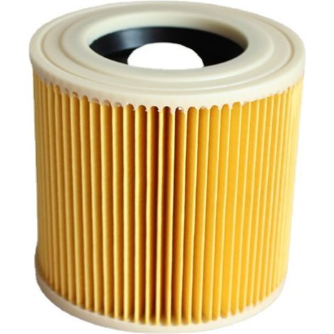 Ahlsen Elemento filtrante, elemento filtrante duradero para aspiradora KARCHER WD2 WD3 MV2 MV3 (1/4)
