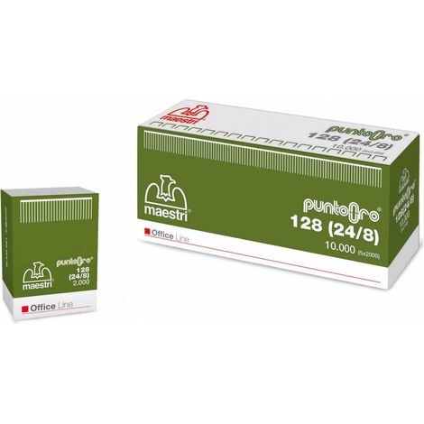 5 x PUNTI SPILLATRICE MAESTRI PRIMULA 128 2000 PZ