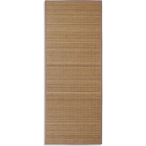 Maison Exclusive - Teppich Bambus Braun Rechteckig 80x200 cm