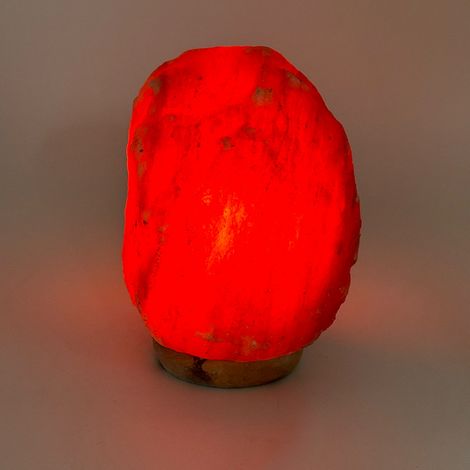 Lampada di Sale Himalayano Rosso naturale 2-3Kg