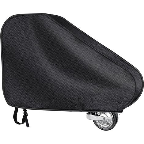 Abdeckung für die Anhängerkupplung, kompatibel mit Wohnmobilen/Wohnwagen, aus schwarzem Oxford-Gewebe.