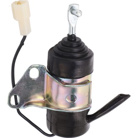 12V DC Kraftstoffabschalt-Magnetventil-Ersatz 16851-60014 Motorabschalt-Magnetventil Dieselkraftstoff-Schutzschalter (1/5)