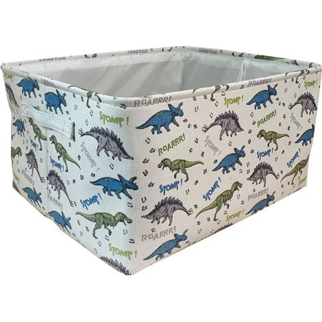 Paniers de rangement pliables pour vêtements - Bleus (1/5)