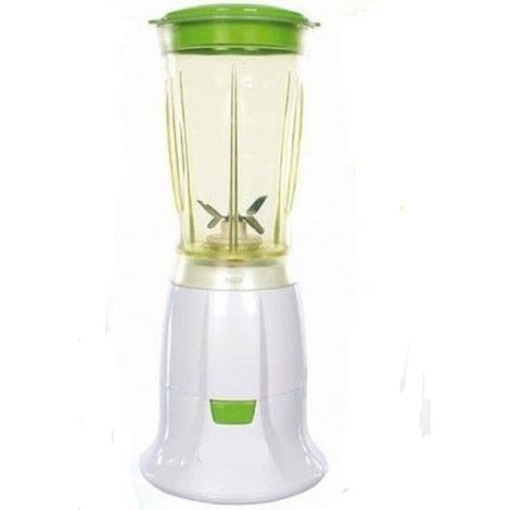 TrAdE Shop Traesio - Frullatore Elettrico Lame Acciaio Inossidabile Caraffa 400 Ml 200w Macina Caffè - (1/2)